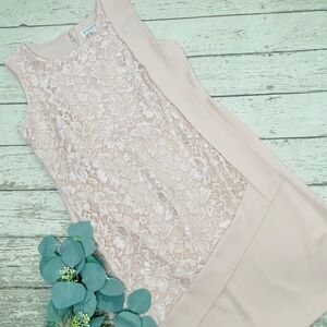 En Focus Studio Lace Sleeveless Dress